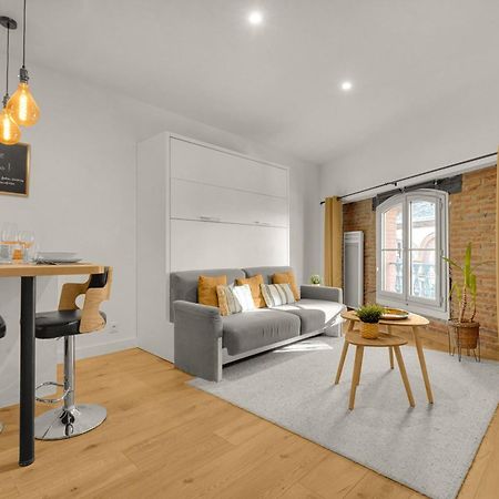Le Floral - Cosy Studio Climatise Avec Parking Prive Et Netflix Toulouse Luaran gambar