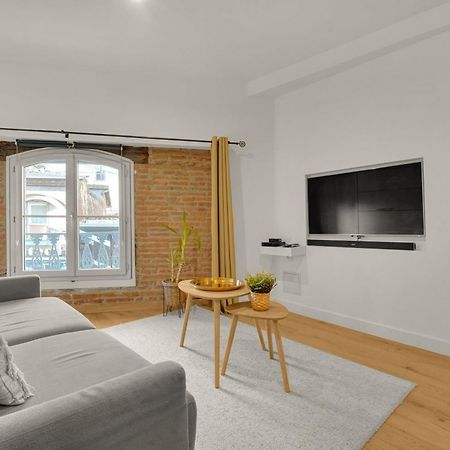Le Floral - Cosy Studio Climatise Avec Parking Prive Et Netflix Toulouse Luaran gambar