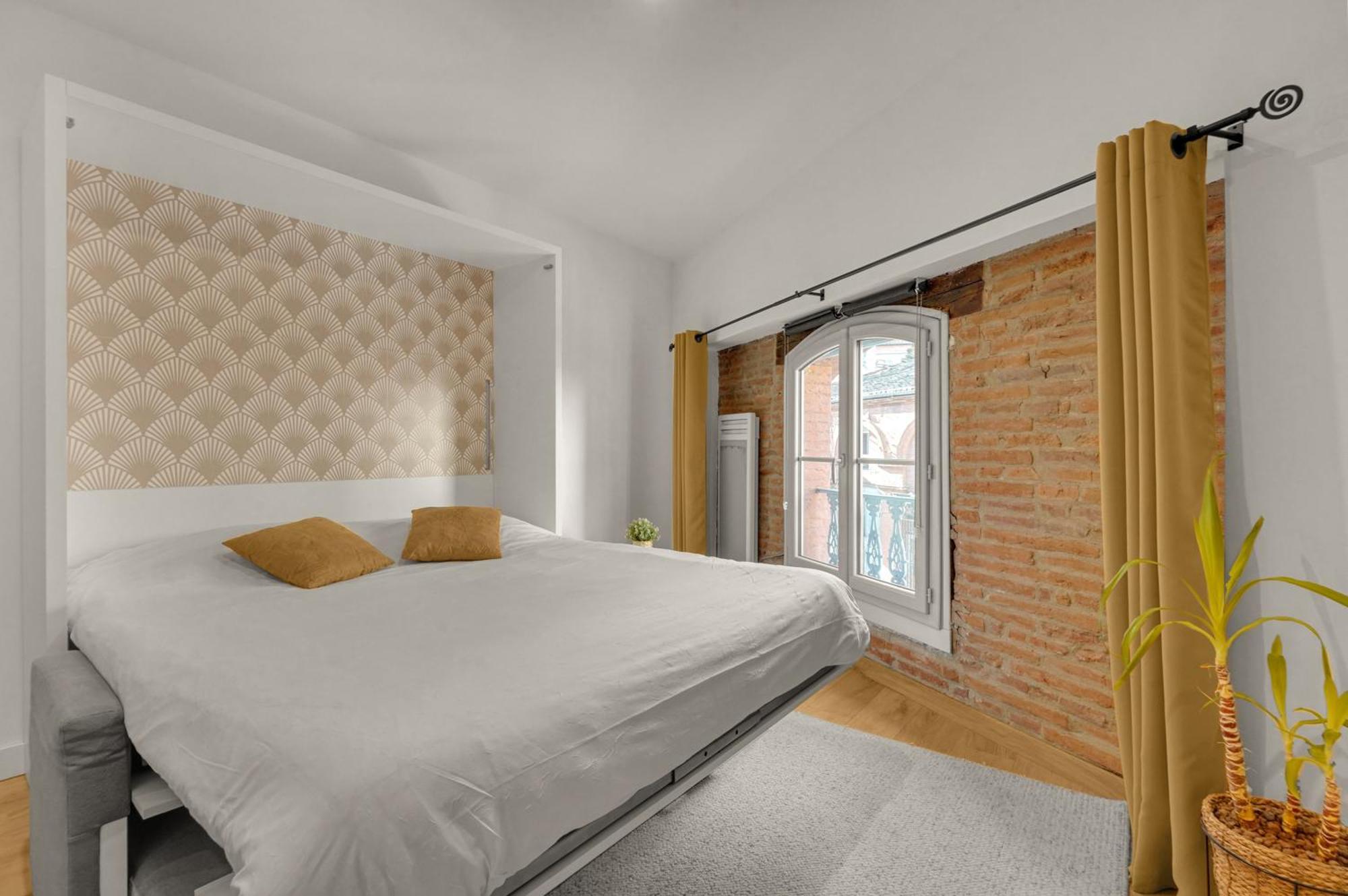 Le Floral - Cosy Studio Climatise Avec Parking Prive Et Netflix Toulouse Luaran gambar